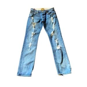 Rich and Skinny distressed ripped  jeans